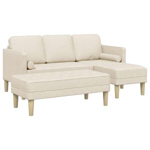 vidaXL Set pohovek 2 ks Tkanina Polyester