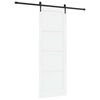 vidaXL Posuvn&eacute; dveře ORKDAL B&iacute;l&aacute; 83 x 232 cm Masivn&iacute; borovicov&eacute; dřevo