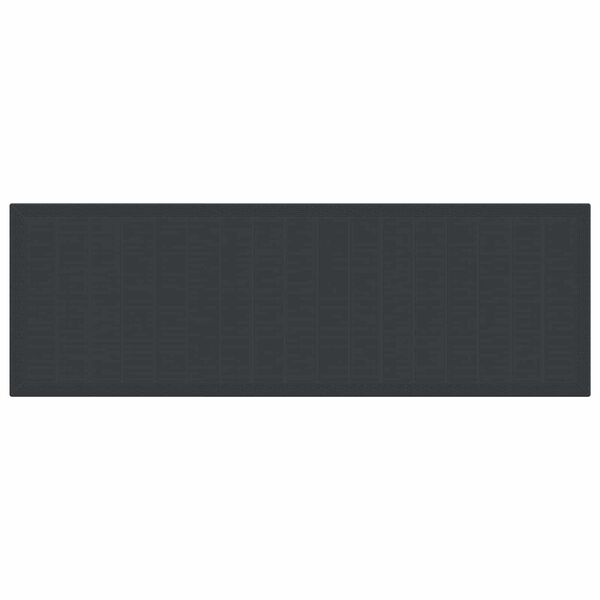 vidaXL Zahradn&iacute; j&iacute;deln&iacute; souprava 13 pcs Antracit Syntetick&yacute; ratan