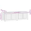 vidaXL Zahradn&iacute; &uacute;ložn&yacute; box s vložkou 175 x 50 x 55 cm masivn&iacute; teak