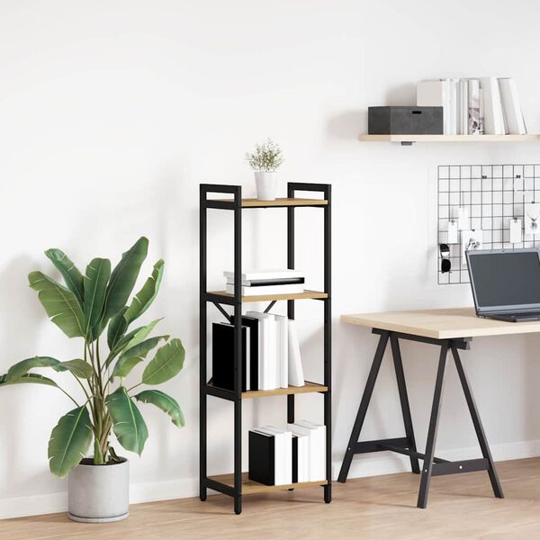 vidaXL Knihovna Artisanov&yacute; dub 40 x 30 x 119 cm kompozitn&iacute; dřevo