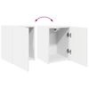 vidaXL TV wall cabinet 2 pcs B&iacute;l&aacute; 30 x 31 x 40 cm kompozitn&iacute; dřevo