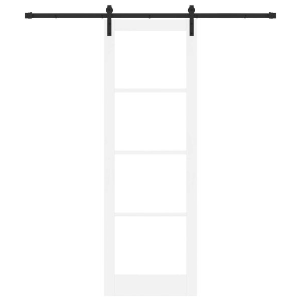 vidaXL Posuvn&eacute; dveře ORKDAL B&iacute;l&aacute; 78 x 232 cm