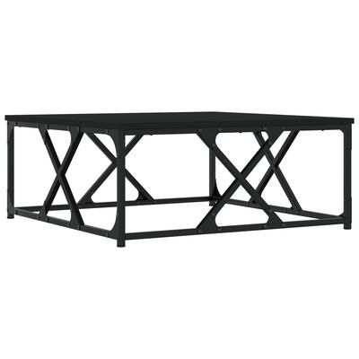 vidaXL Konferenční stolek černý 70 x 70 x 30 cm kompozitní dřevo