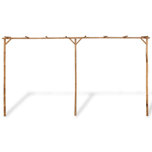 vidaXL Bambusov&aacute; pergola 4x2 m