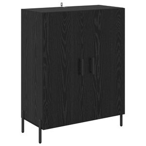 vidaXL Serv&iacute;rovac&iacute; skř&iacute;ň Čern&yacute; dub 69,5 x 34 x 90 cm Kompozitn&iacute; dřevo