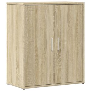 vidaXL Př&iacute;born&iacute;k dub sonoma 60 x 31 x 70 cm kompozitn&iacute; dřevo