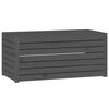 vidaXL Zahradn&iacute; box &scaron;ed&yacute; 101 x 50,5 x 46,5 cm masivn&iacute; borov&eacute; dřevo