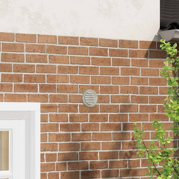 vidaXL Kryty vzduchov&yacute;ch ventil&aacute;torů 4 pcs Stř&iacute;brn&aacute; 80 mm