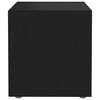 vidaXL TV stolky 4 ks čern&eacute; 37 x 35 x 37 cm kompozitn&iacute; dřevo