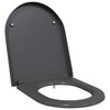 vidaXL Toaletn&iacute; prkno Antracit 49 x 36 x 4 cm Duroplast