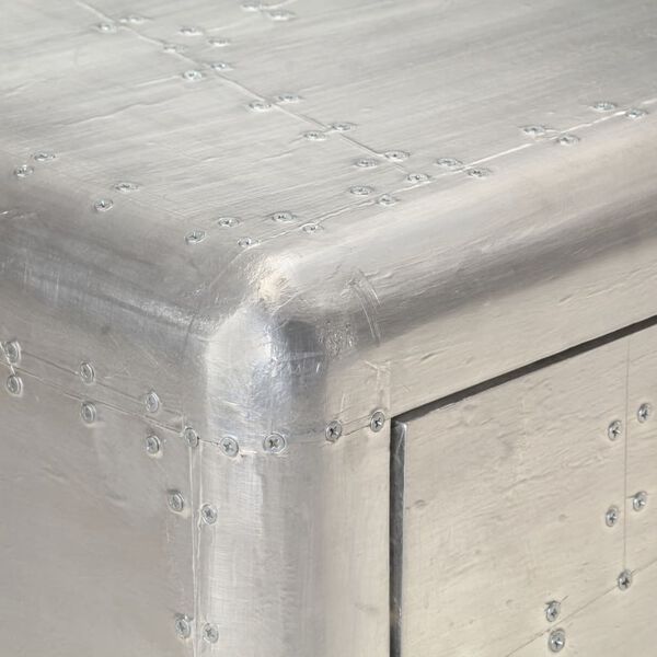 vidaXL Kovový příborník Aviator 110 x 35 x 75 cm kov