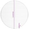 vidaXL Grilovac&iacute; ro&scaron;t kulat&yacute; &Oslash; 54 cm 304 nerezov&aacute; ocel
