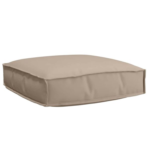 vidaXL Polstr na paletové sedadlo Taupe 60 x 60 x 12 cm