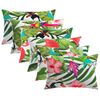 vidaXL Povlak na pol&scaron;t&aacute;ř 6 pcs HEERLEN V&iacute;cebarevn&yacute; 30 x 50 cm