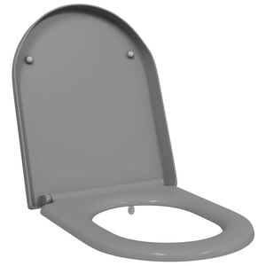 vidaXL Toaletn&iacute; prkno &Scaron;ed&aacute; 49 x 36 x 4 cm Duroplast