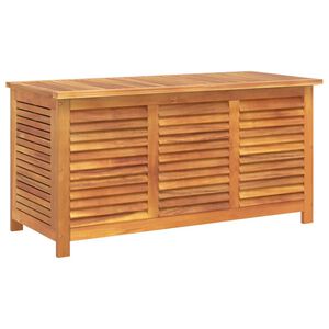 vidaXL Zahradn&iacute; &uacute;ložn&yacute; box s lamelami 113 x 50 x 56 cm masivn&iacute; ak&aacute;cie