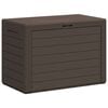 vidaXL Zahradn&iacute; &uacute;ložn&yacute; box hněd&yacute; 78 x 44 x 55 cm