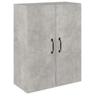 vidaXL Skříň highboard betonově šedá 69,5x34x180 cm kompozitní dřevo