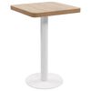 vidaXL Bistro stolek světle hněd&yacute; 50 x 50 cm MDF