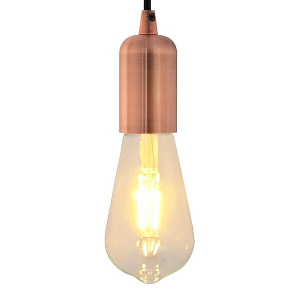 vidaXL Sv&iacute;tidla 2 ks červen&yacute; bronz E27