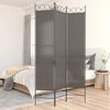 vidaXL 3d&iacute;ln&yacute; parav&aacute;n antracitov&yacute; 120x220 cm textil