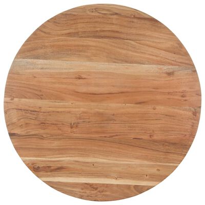 vidaXL Jídelní stůl 80 cm masivní akáciové dřevo