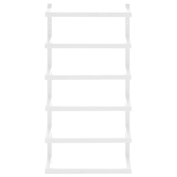 vidaXL Vě&scaron;&aacute;k na ručn&iacute;ky b&iacute;l&yacute; 24 x 12 x 48 cm ocel