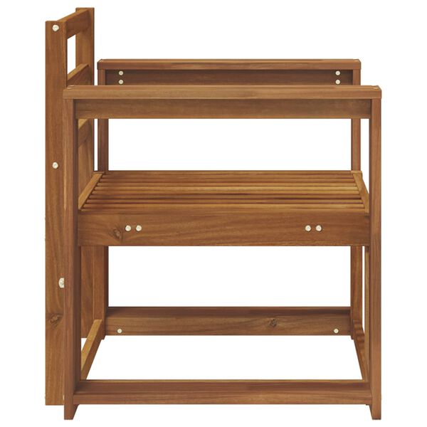 vidaXL Venkovn&iacute; pohovkov&aacute; souprava Masivn&iacute; ak&aacute;tov&eacute; dřevo Př&iacute;rodn&iacute;