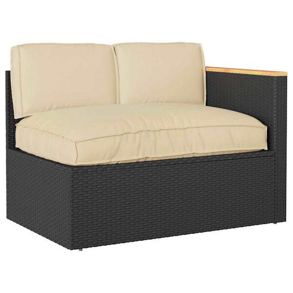 vidaXL Sada pol&scaron;t&aacute;řů 3 pcs B&eacute;žov&aacute; Oxford l&aacute;tka