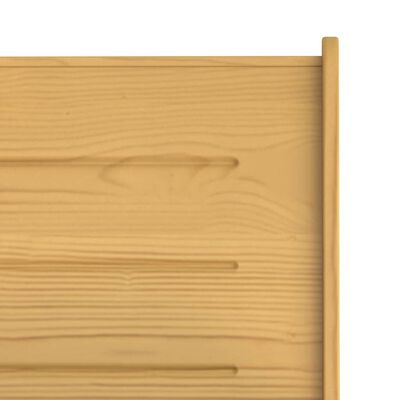 vidaXL Rohová lavice 151 cm masivní borové dřevo medově hnědá