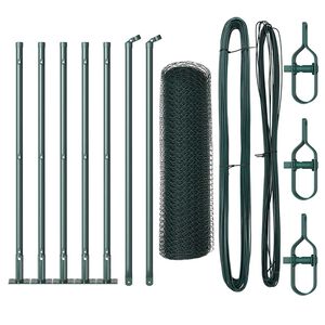 vidaXL Plotov&yacute; sloupek. Zelen&aacute;