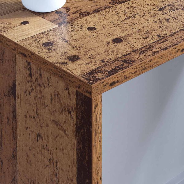 vidaXL N&aacute;stěnn&yacute; stolek Star&eacute; dřevo 80 x 45 x 30 cm kompozitn&iacute; dřevo