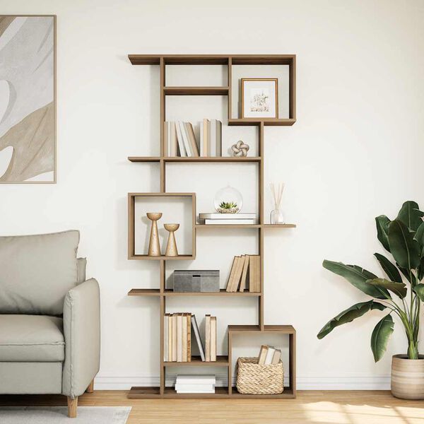 vidaXL Knihovna dub artisan 92 x 29 x 188 cm kompozitní dřevo