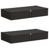 vidaXL &Uacute;ložn&aacute; krabice 2 pcs Antracitov&aacute; 100 x 50 x 18 cm