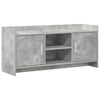 vidaXL Televizn&iacute; skř&iacute;ň 102 x 33 x 47 cm Betonově &scaron;ed&aacute; Kompozitn&iacute; dřevo