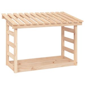 vidaXL Stojan na dřevo 108x64,5x110 cm masivn&iacute; borovice