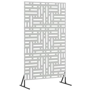 vidaXL Obrazovka pro soukrom&iacute; 100 x 50 x 180 cm Pozinkovan&aacute; ocel