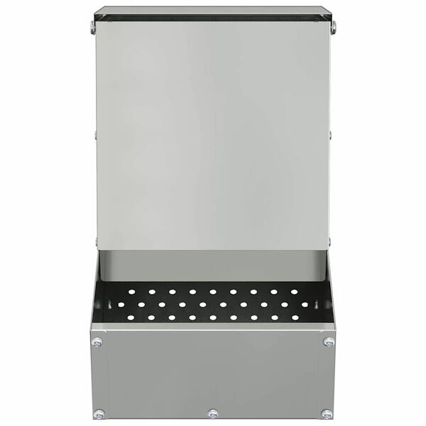 vidaXL Krm&iacute;tko pro kr&aacute;l&iacute;ky Stř&iacute;brn&aacute; 17,5 x 26 x 28,5 cm