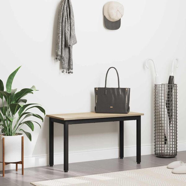 vidaXL lavice Sonoma 80 x 35 x 45 cm kompozitn&iacute; dřevo