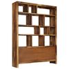 vidaXL Knihovna z masivn&iacute;ho ak&aacute;ciov&eacute;ho dřeva 150 x 35 x 200 cm