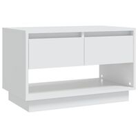 vidaXL TV stolek bílý 70 x 41 x 44 cm dřevotříska
