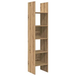 vidaXL Knihovna 5 &uacute;rovn&iacute; 40 x 35 x 180 cm Kompozitn&iacute; dřevo