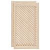 vidaXL N&aacute;bytkov&aacute; dv&iacute;řka mř&iacute;žkov&yacute; design 2 ks 49,5 x 99 cm borovice