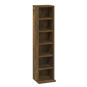 vidaXL Skř&iacute;ňka na CD kouřov&yacute; dub 21 x 20 x 88 cm kompozitn&iacute; dřevo