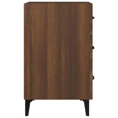 vidaXL Noční stolek hnědý dub 40 x 40 x 66 cm kompozitní dřevo