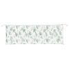 vidaXL Podušky na zahradní lavici 2 ks vzor listů 150x50x7 cm textil