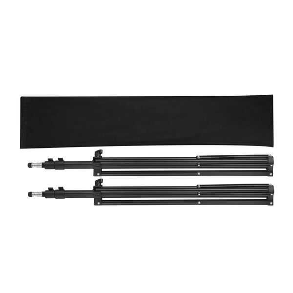 Stativ / stojan na světlo - 2 ks - v&yacute;&scaron;ka 78 - 205 cm