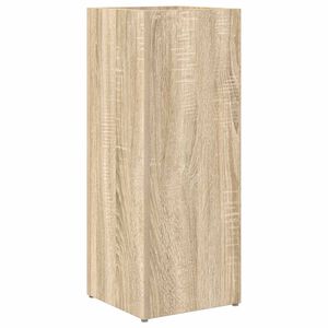 vidaXL Stojan na slunečn&iacute;ky s &uacute;loži&scaron;těm Sonoma dub 25 x 24,5 x 64 cm