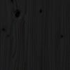 vidaXL V&aacute;lenda s přist&yacute;lkou čern&aacute; 90 x 200 cm masivn&iacute; borov&eacute; dřevo